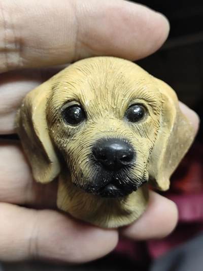 风光无限，精美冰箱贴A - 拉布拉多造型的创意磁性树脂冰箱贴‌