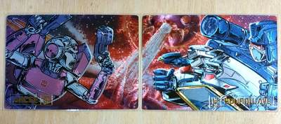 满200包邮！龙虎卡牌-七一场（满200元包邮，无佣金，每周六结拍，欢迎送拍） - 粗闪2张 藏无缺 变形金刚 阿希尔vs声波 双拼