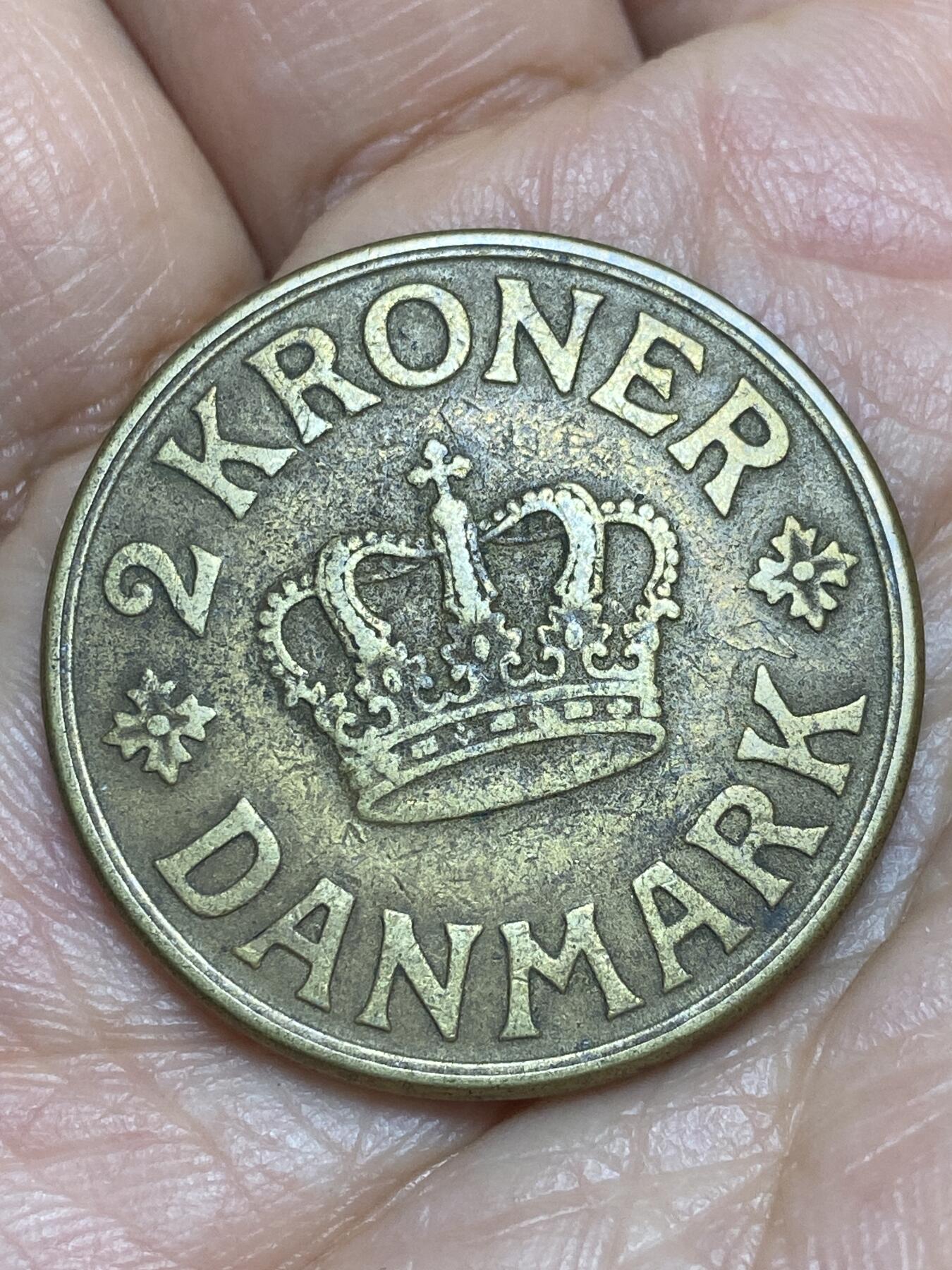 2026年第五场(总第一百七十四场）外国好品散币场(免佣金) 丹麦🇩🇰1926年2克朗(克里斯蒂安十世第二版，HCN; GJ版，关门年仅发行3年)