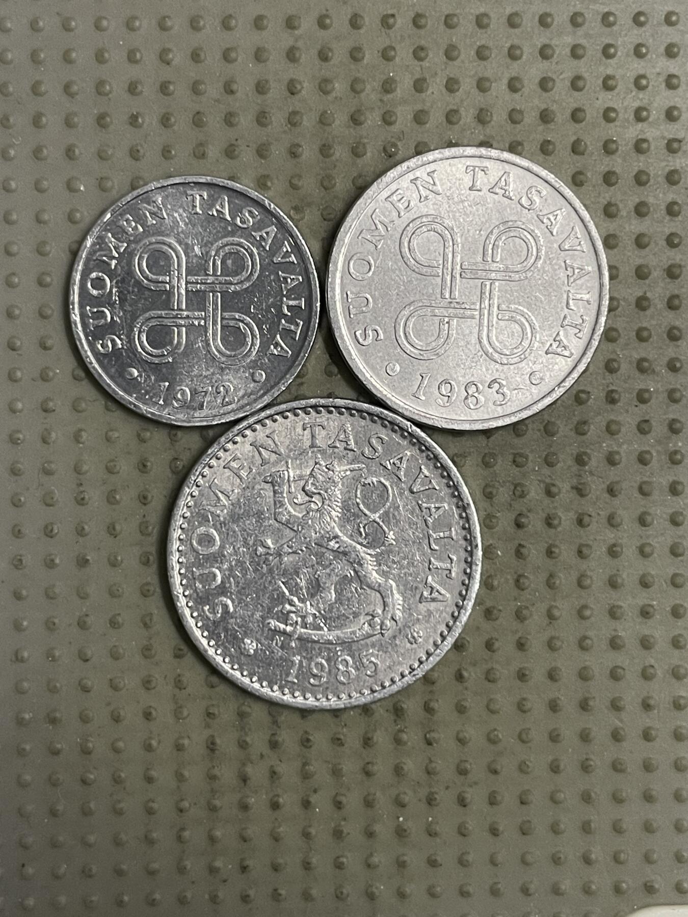 2026年第5场各国散币拍卖（总第155场） 芬兰3枚