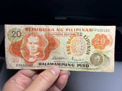 2026年集古藏今外币拍卖第一期-第3场—（总第300拍-纸币专场），本期拍完结算一次，发货时间2-3天，休息几天后继续新的一期拍卖。 - 菲律宾20比索