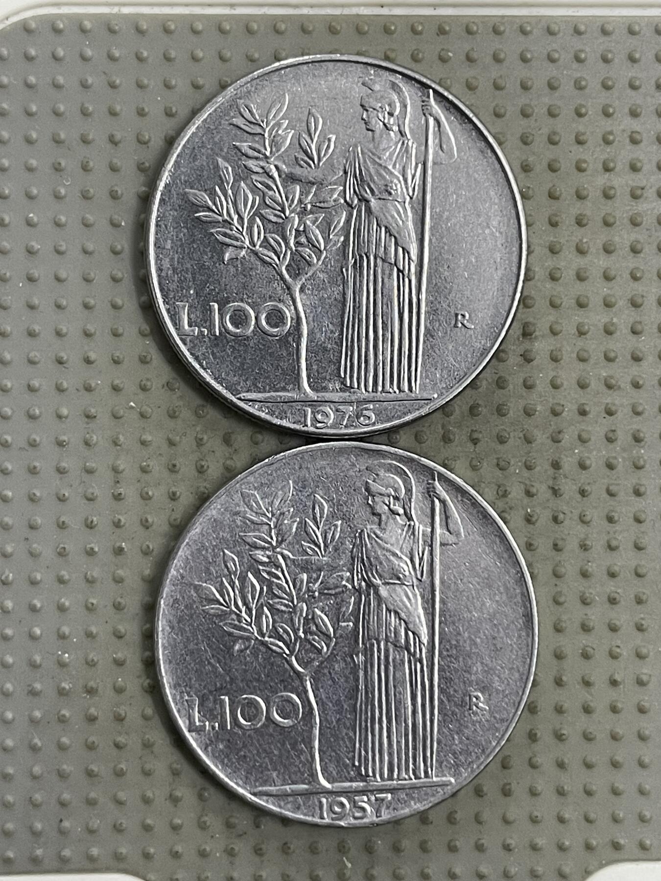 2026年第5场各国散币拍卖（总第155场） 意大利100里拉2枚