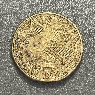 回流20260108 - 澳大利亚1988年1澳元纪念币 原住民艺术200周年