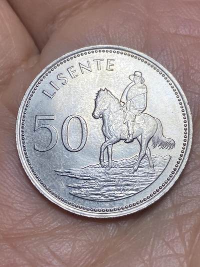 2026年第五场(总第一百七十四场）外国好品散币场(免佣金) - 莱索托🇱🇸1983年50分(第一套第流通硬币)