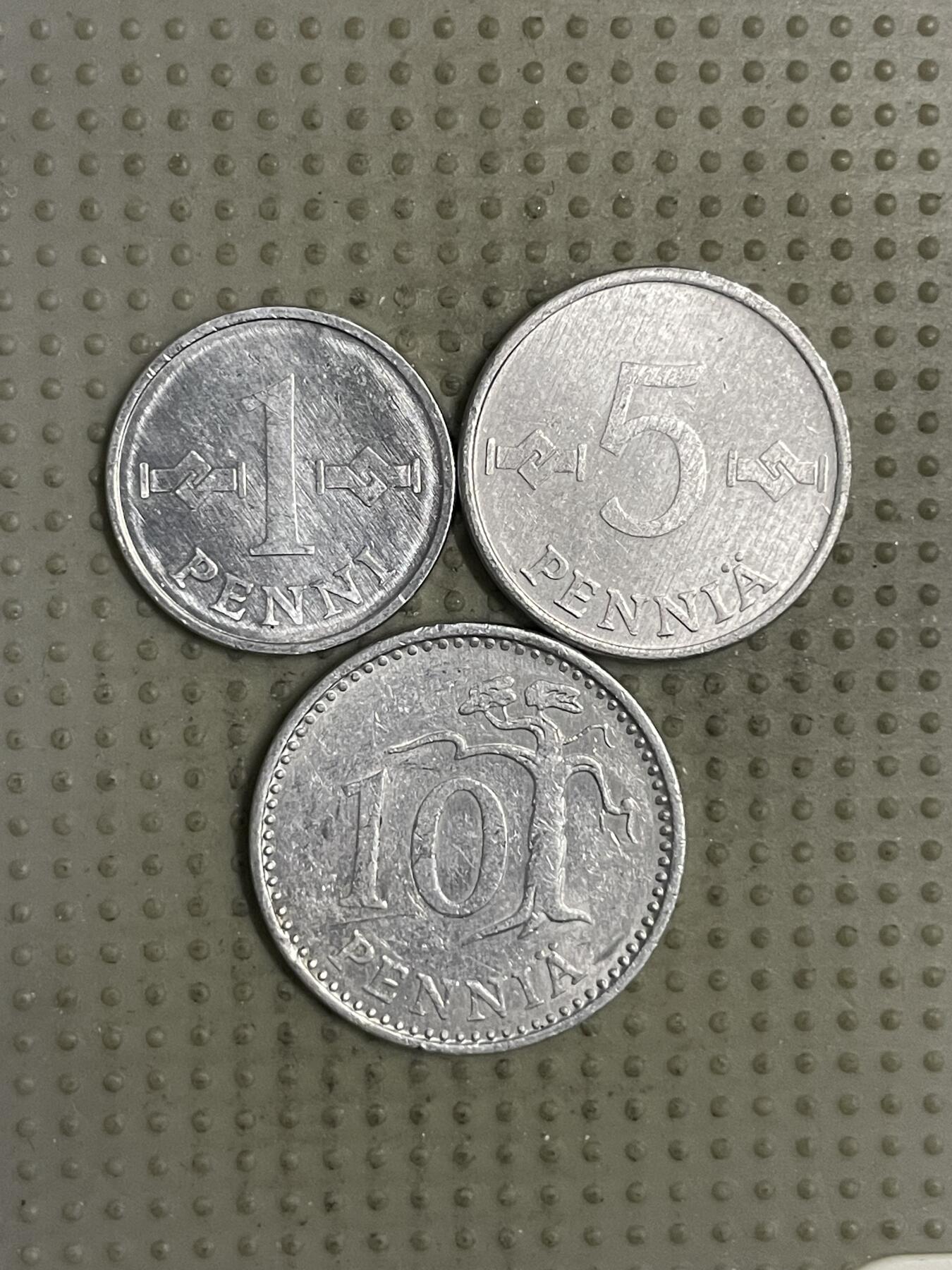 2026年第5场各国散币拍卖（总第155场） 芬兰3枚