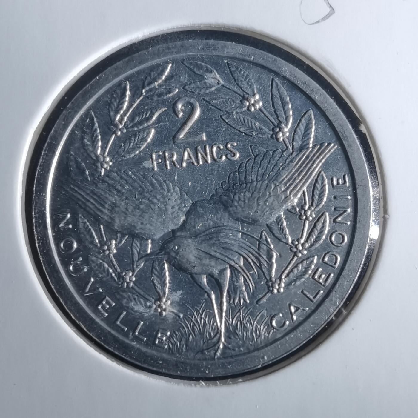 沼泽如烟--第956场 法属新喀里多尼亚1983年2法郎