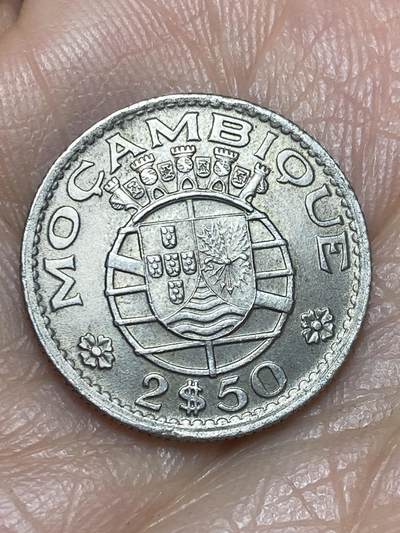 2026年第五场(总第一百七十四场）外国好品散币场(免佣金) - 葡属莫桑比克1953年2.5埃斯库多(葡萄牙殖民地时期，第三套)