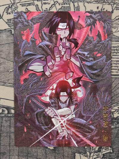 满200包邮！龙虎卡牌-七一场（满200元包邮，无佣金，每周六结拍，欢迎送拍） - 粗闪卡 火影忍者 宇智波鼬