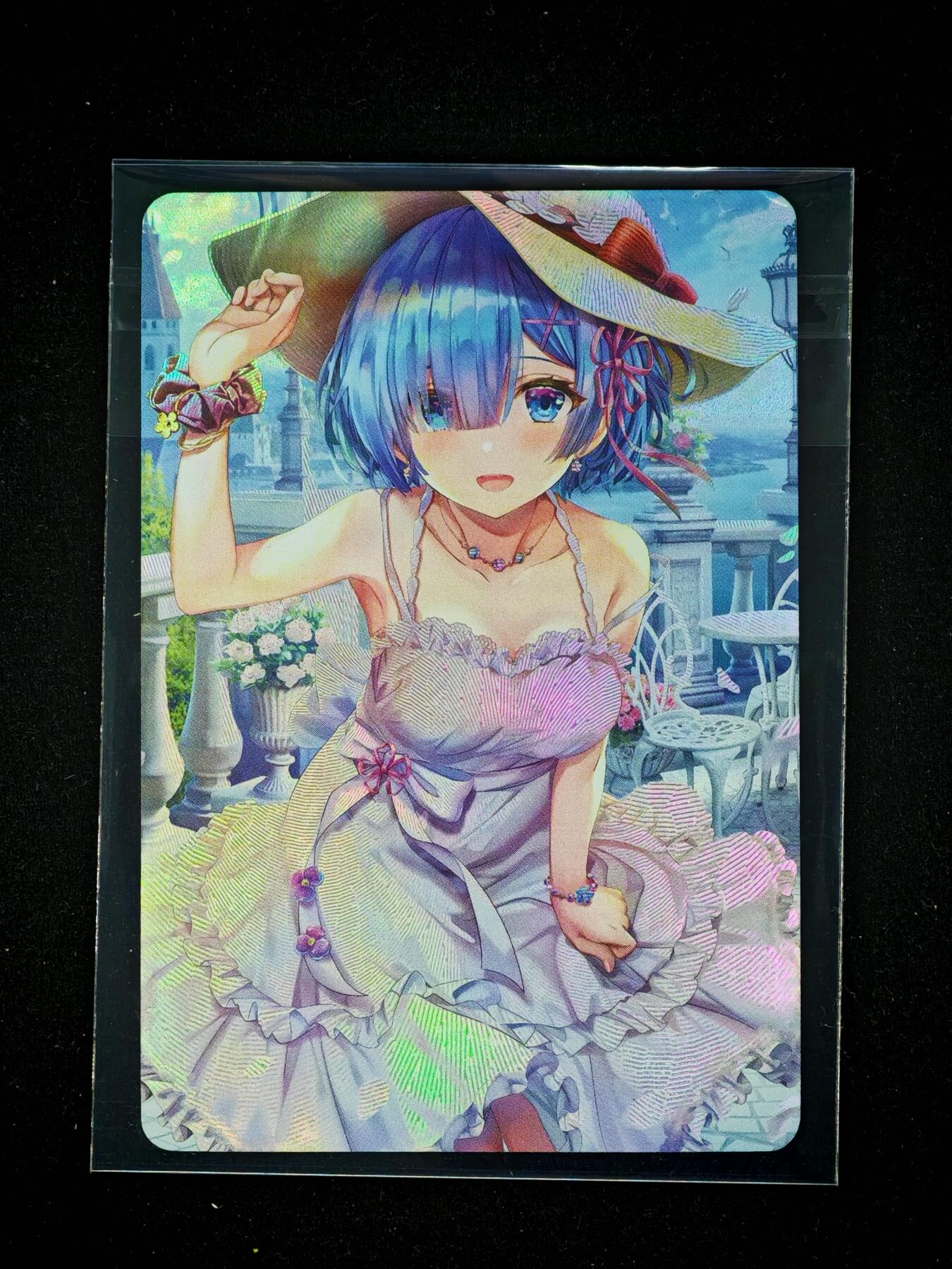 琦卡当当铺～第28期★★各种小漏~支持寄存★★~【9点40结束】扫码加群抽[包邮券]~ 卡通-少女蕾姆-彩闪-1张