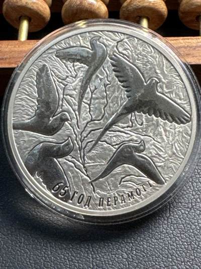 ❤️【币观天下】❤️ 第338期钱币拍卖- 2026.1.9周五晚上6点半场-长期征集拍品 - 白俄罗斯 2010年 卫国战争胜利65周年精制纪念币