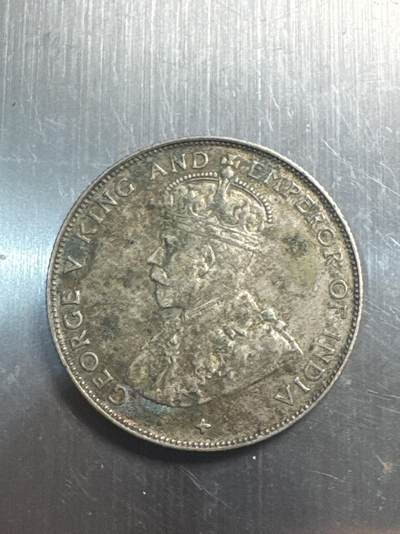 ❤️【币观天下】❤️ 第338期钱币拍卖- 2026.1.9周五晚上6点半场-长期征集拍品 - 马来亚1920年50分银币