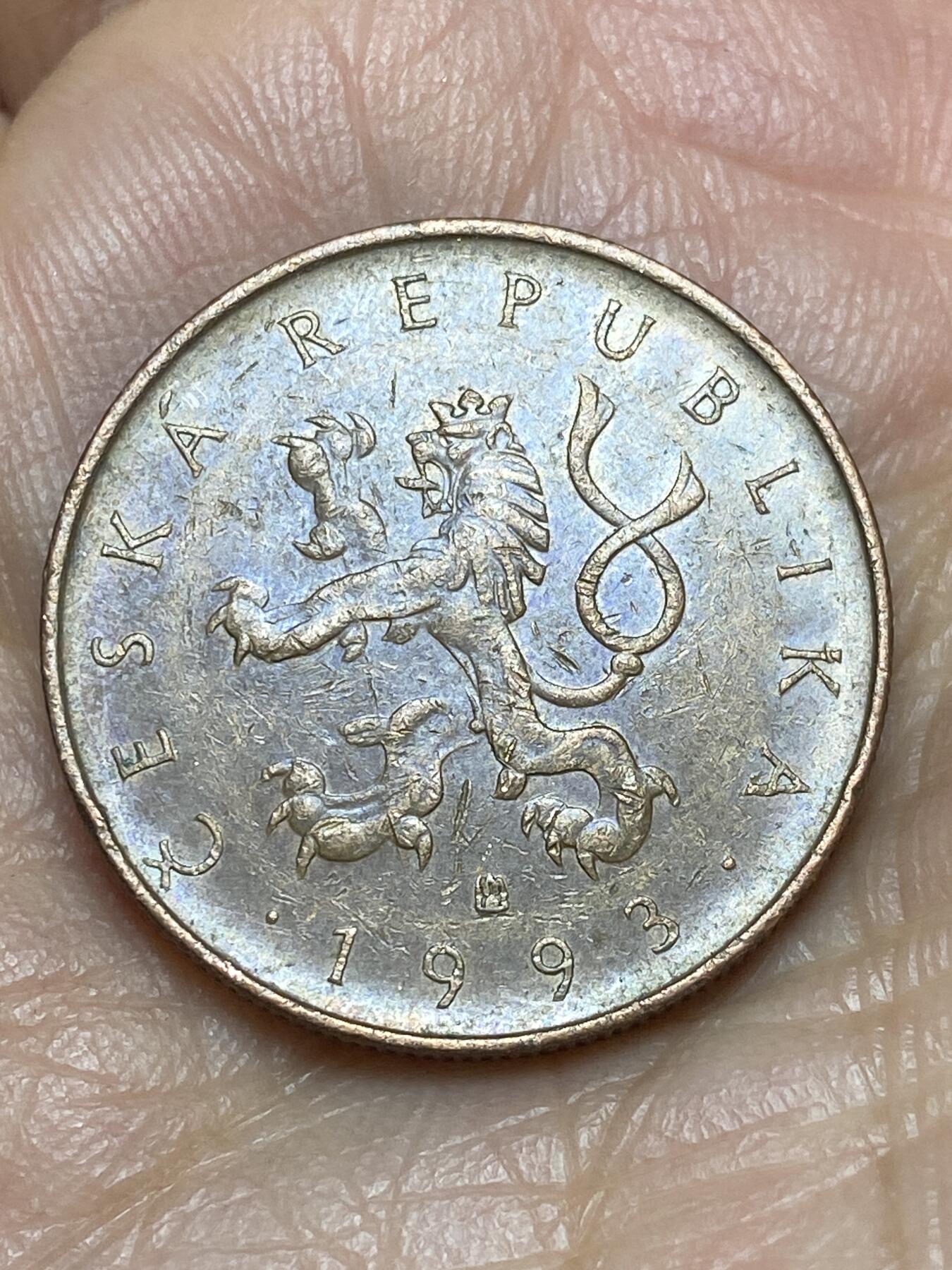 2026年第五场(总第一百七十四场）外国好品散币场(免佣金) 捷克共和国🇨🇿1993年10克朗