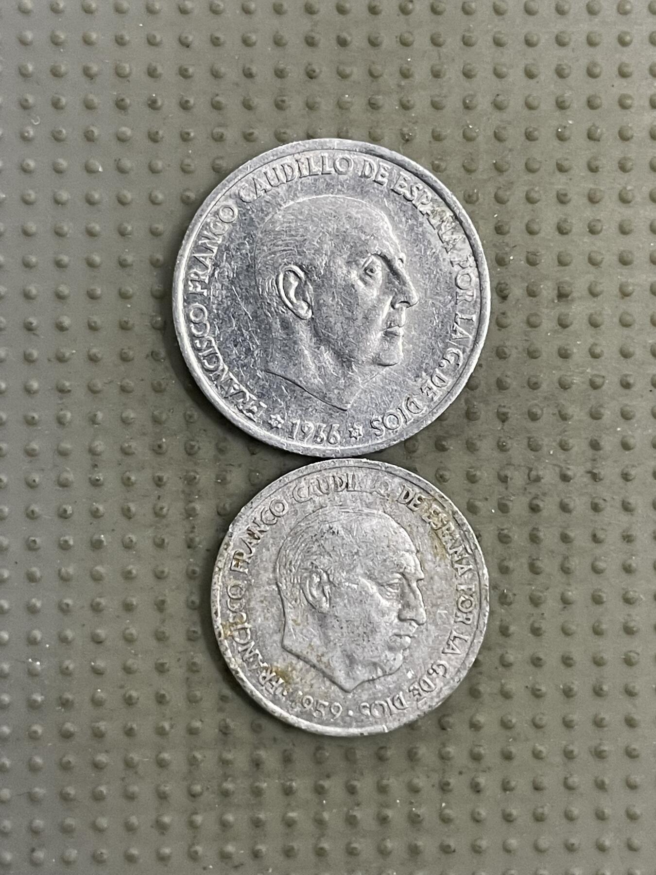 2026年第5场各国散币拍卖（总第155场） 西班牙铝币2枚