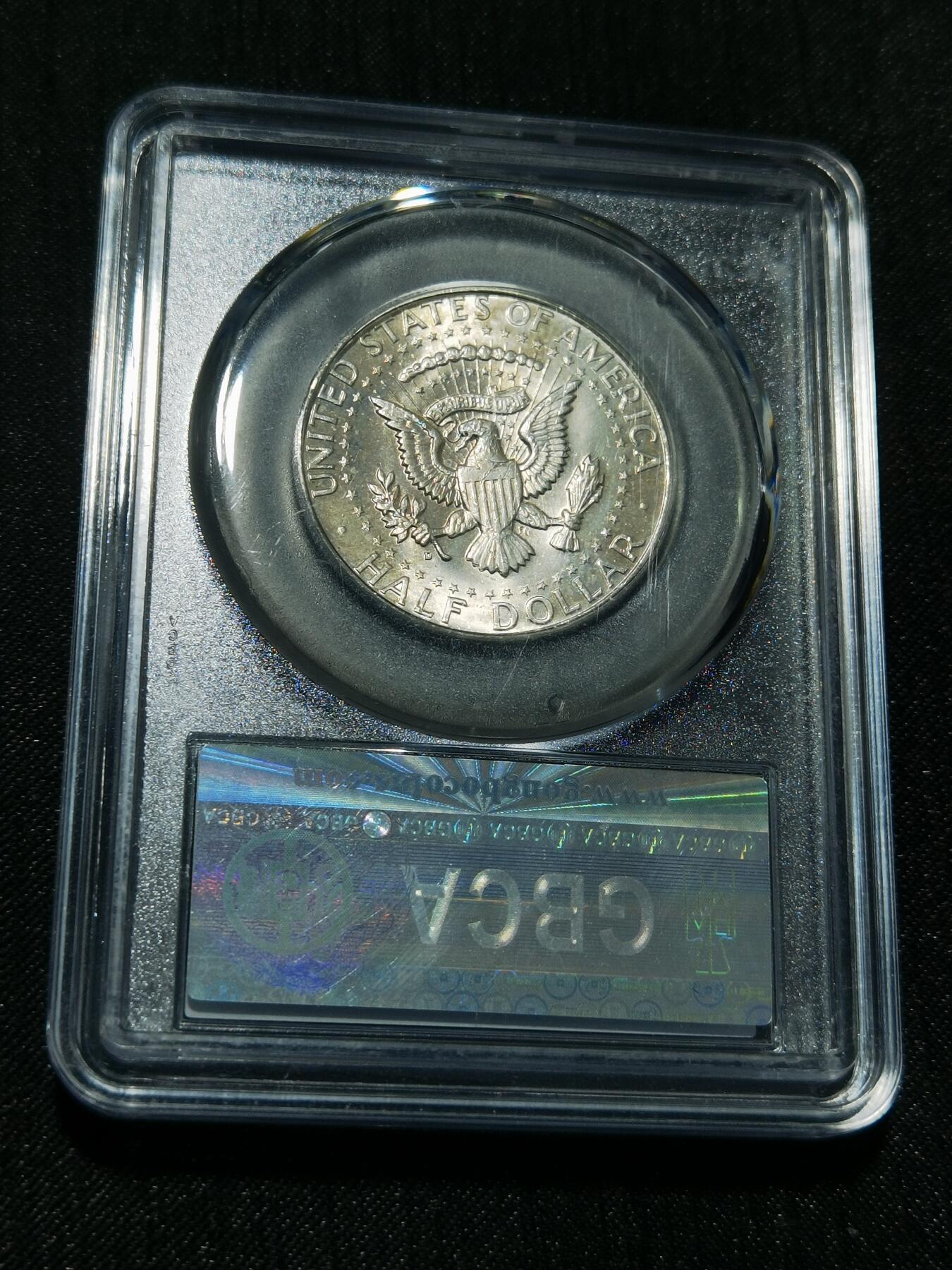 天下钱庄专场欢迎参拍 1964首年高银美国肯尼迪银币