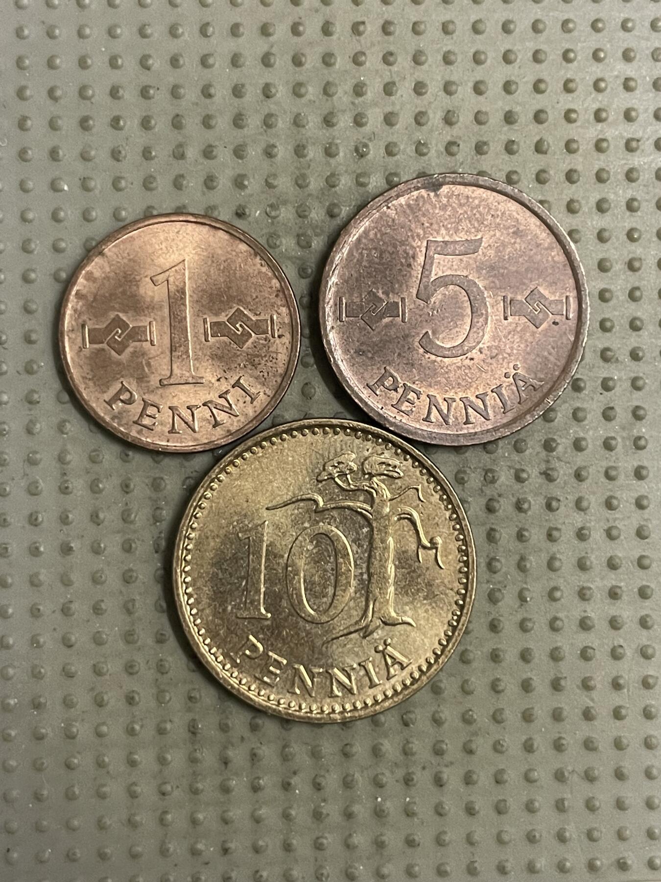 2026年第5场各国散币拍卖（总第155场） 芬兰3枚