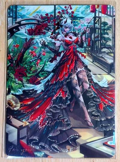 满200包邮！龙虎卡牌-七一场（满200元包邮，无佣金，每周六结拍，欢迎送拍） - 钻闪 玩卡秀满赠卡 华丽晚礼服