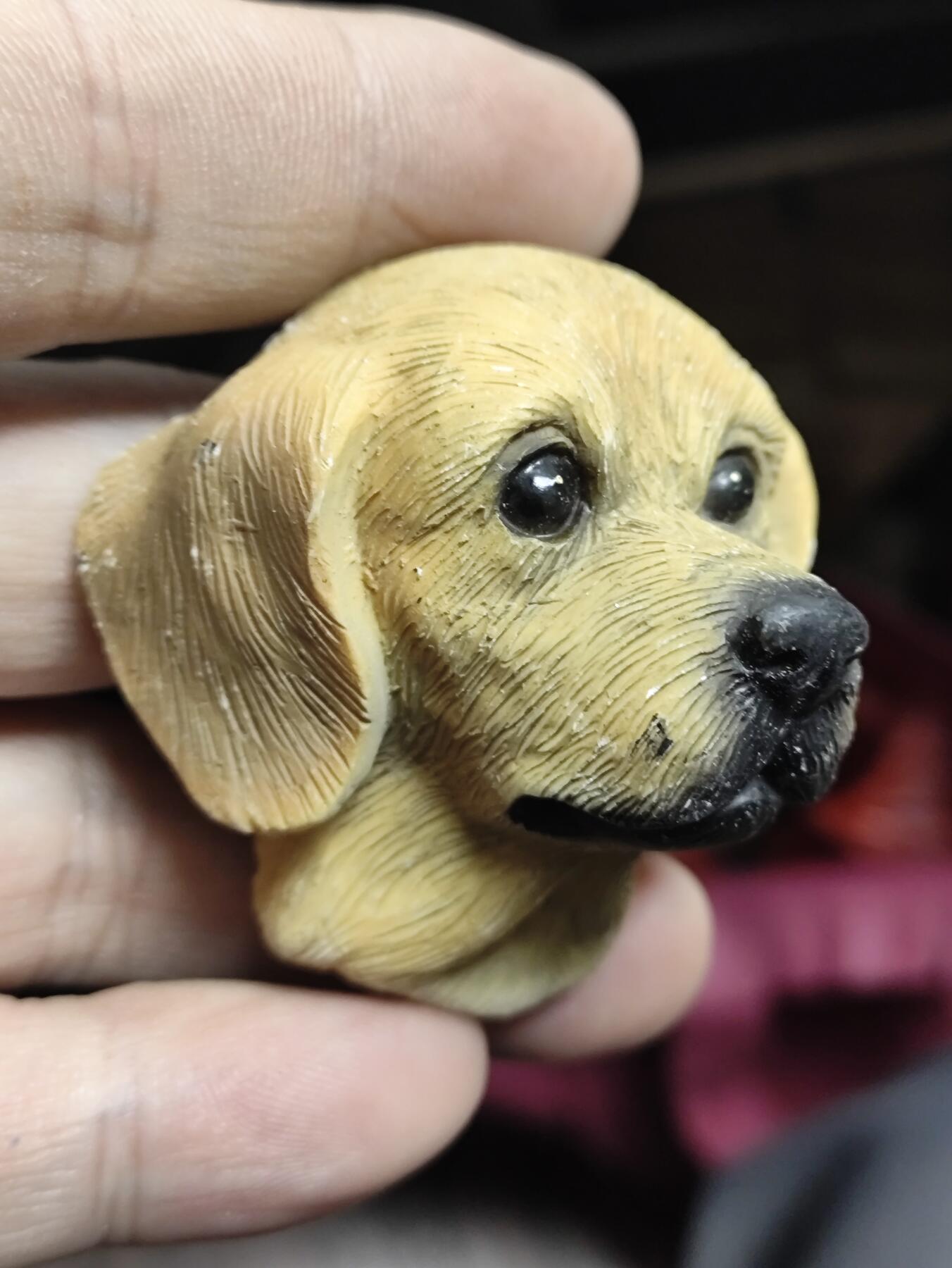 风光无限，精美冰箱贴A 拉布拉多造型的创意磁性树脂冰箱贴‌