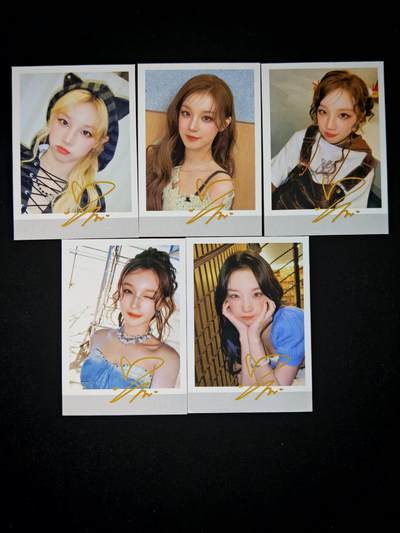 琦卡当当铺～第28期★★各种小漏~支持寄存★★~【9点40结束】扫码加群抽[包邮券]~ - 自制明星散卡-宋雨琦-各种尺寸-5张