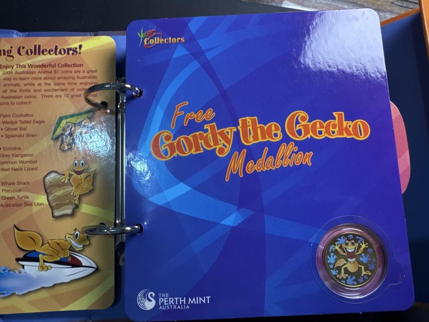 ❤️【币观天下】❤️ 第338期钱币拍卖- 2026.1.9周五晚上6点半场-长期征集拍品 澳大利亚2008年珍惜动物12枚一组精装册子