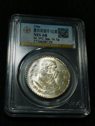 天下钱庄专场欢迎参拍 - 墨西哥一比索银币