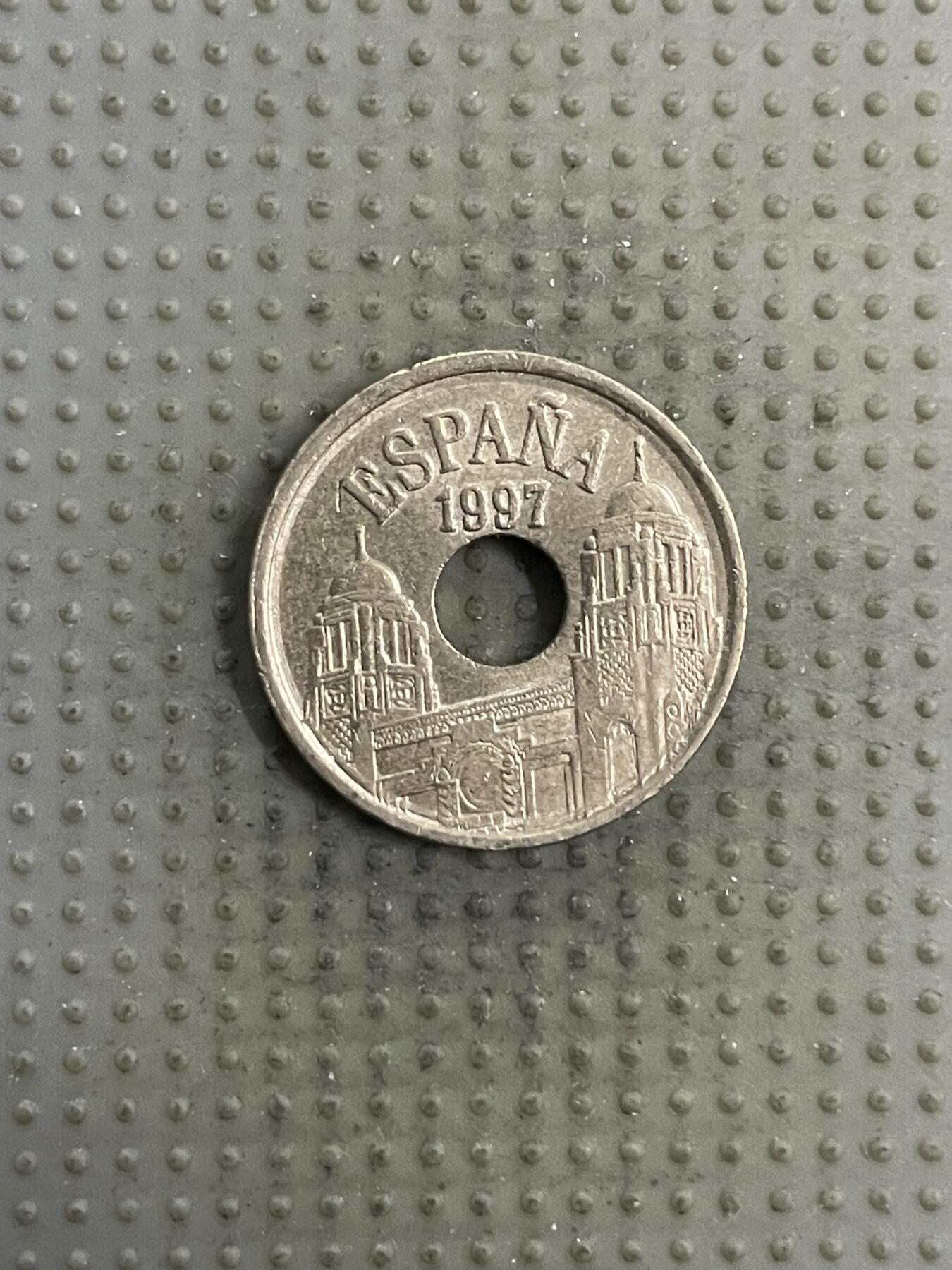 2026年第5场各国散币拍卖（总第155场） 西班牙1997年梅利利亚25比赛塔纪念币