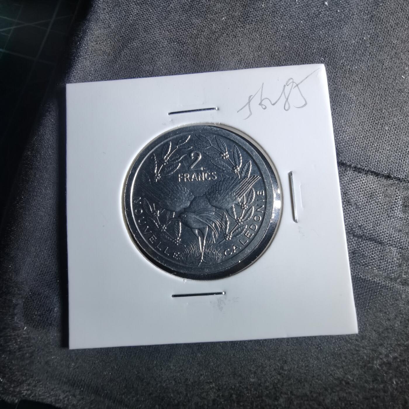 沼泽如烟--第956场 法属新喀里多尼亚1983年2法郎