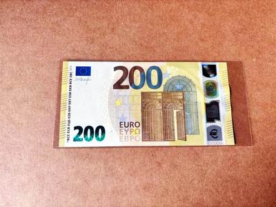 【Blue Auction】世界纸币精拍第773期——18级TOP拍卖/信誉/品质/专业/高效💫 - 【无47】欧盟 2019年200欧元 全新UNC