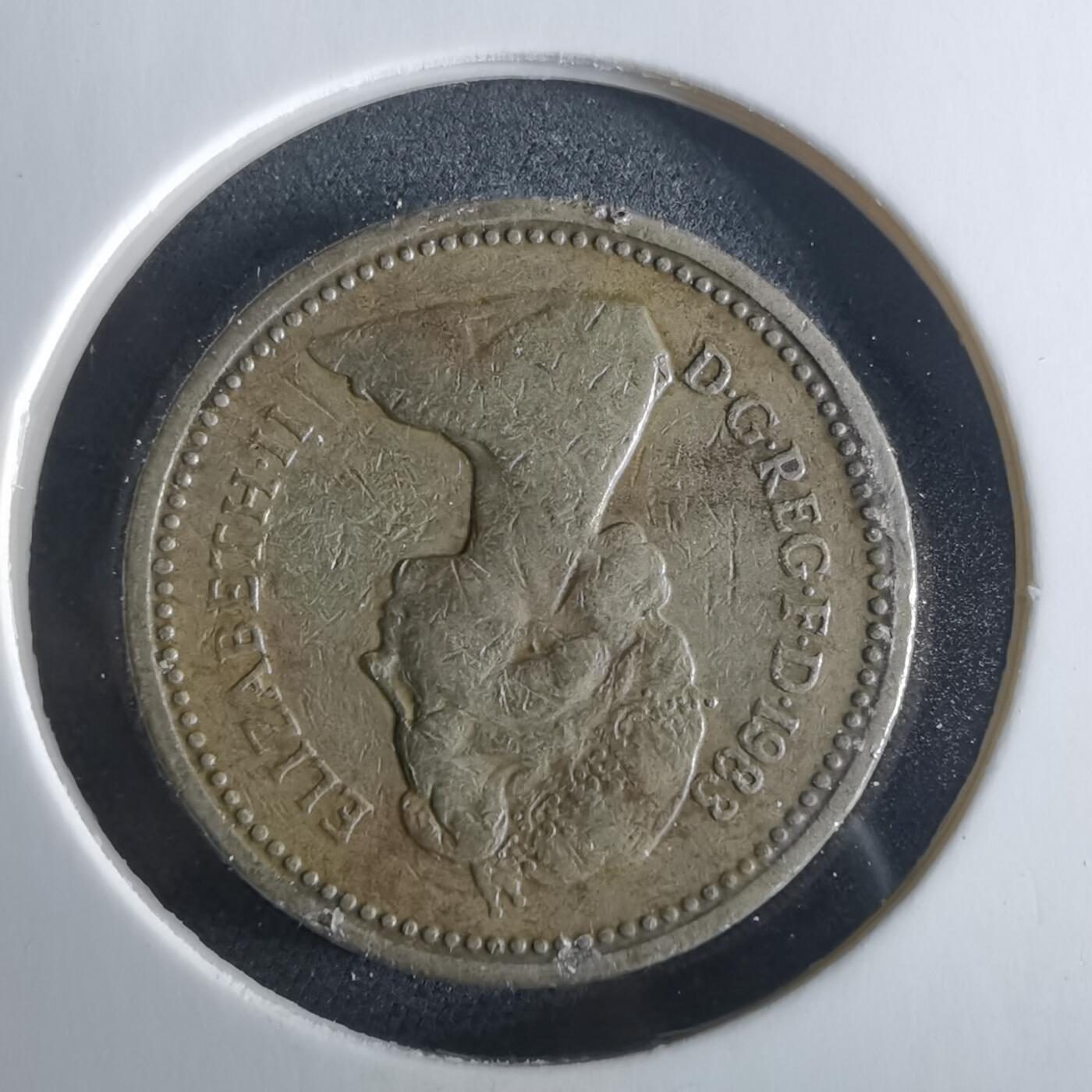 沼泽如烟--第956场 英国1983年一磅