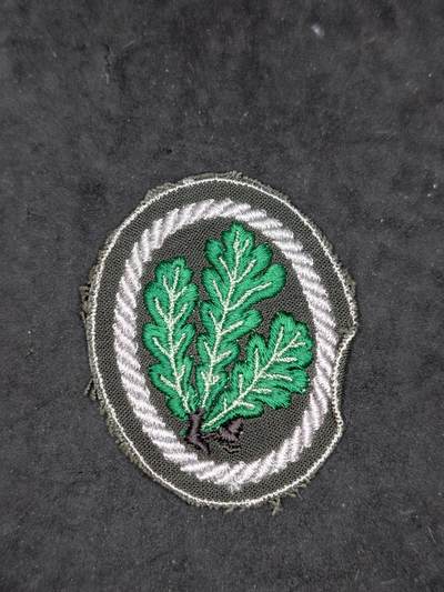 凯旋世界勋赏（第21期冬季大拍）（欢迎送拍）（对拍品有疑问请询问客服，不接受到手刀，出价默认拍品品相。请认真阅读拍卖规则！出价默认已认可！）（收到货请录制开箱视频，无视频概不处理问题。） - 德国二战布制猎兵臂章（自鉴）