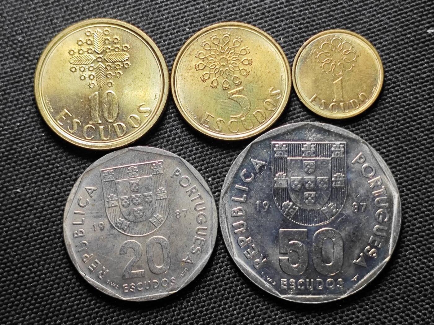 KK钱币收藏小铺  第387期  2月预留时间 周末发货  葡萄牙套币