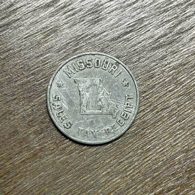 【铜匠收藏】★第135场★散币场，不寄存！！无佣金，30包邮。不满30元，支付5元运费。《接受代拍 代送NGC评级》 - 稀少的 美国1937-1942密苏里州 1mill 销售税代用币 锌币