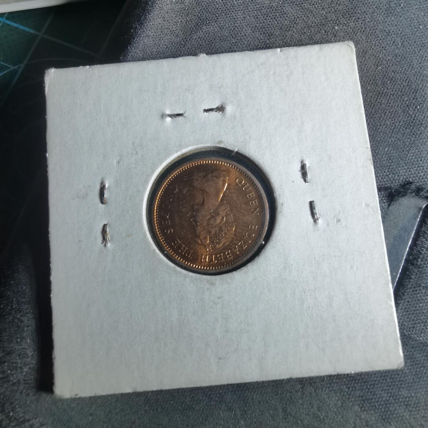 沼泽如烟--第956场 泽西1971年半便士