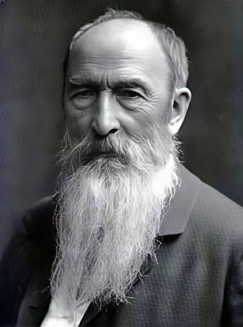 【俄甄集藏】2026年(046)01-07 星期三 晚 19:30 全场包邮 奥地利1900年纪念雕塑家卡斯帕·冯·祖姆布什70寿辰大铜章，背面为其代表作维也纳贝多芬纪念碑，直径：55mm，重量：74.35克