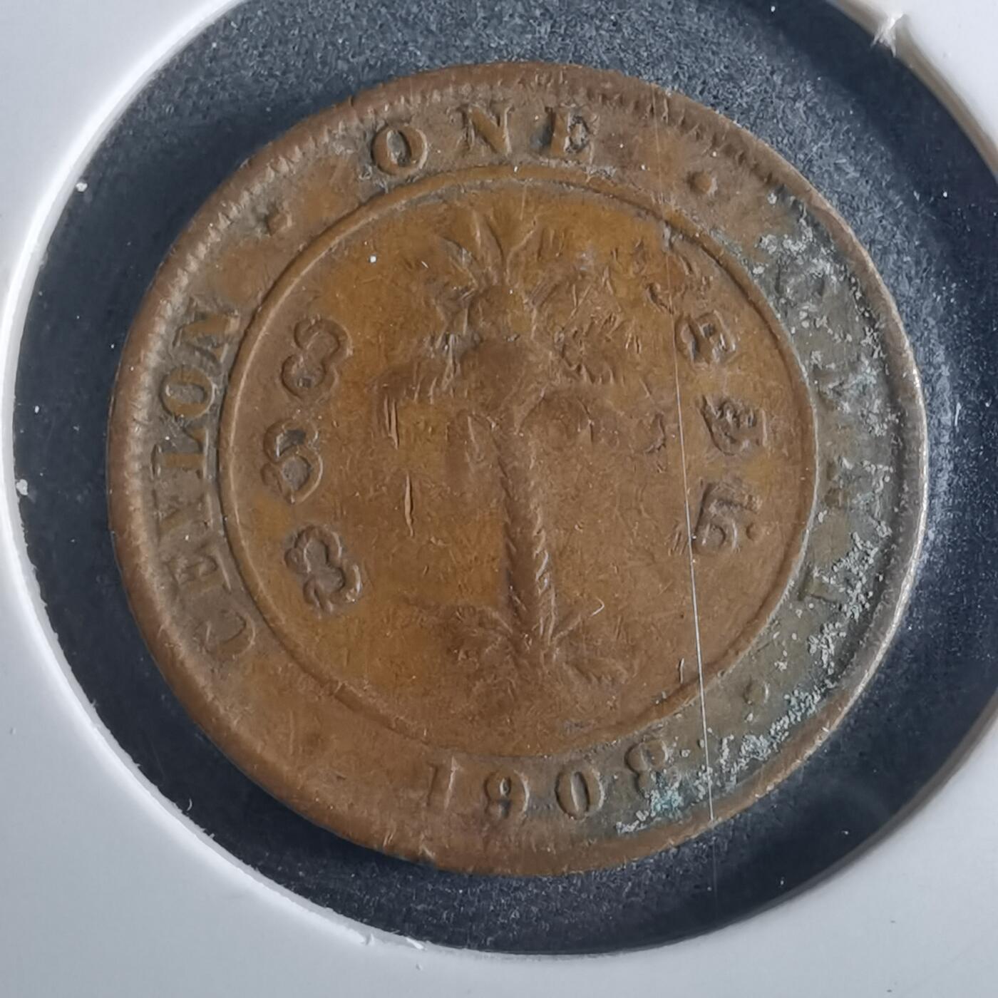 沼泽如烟--第956场 锡兰1908年一分