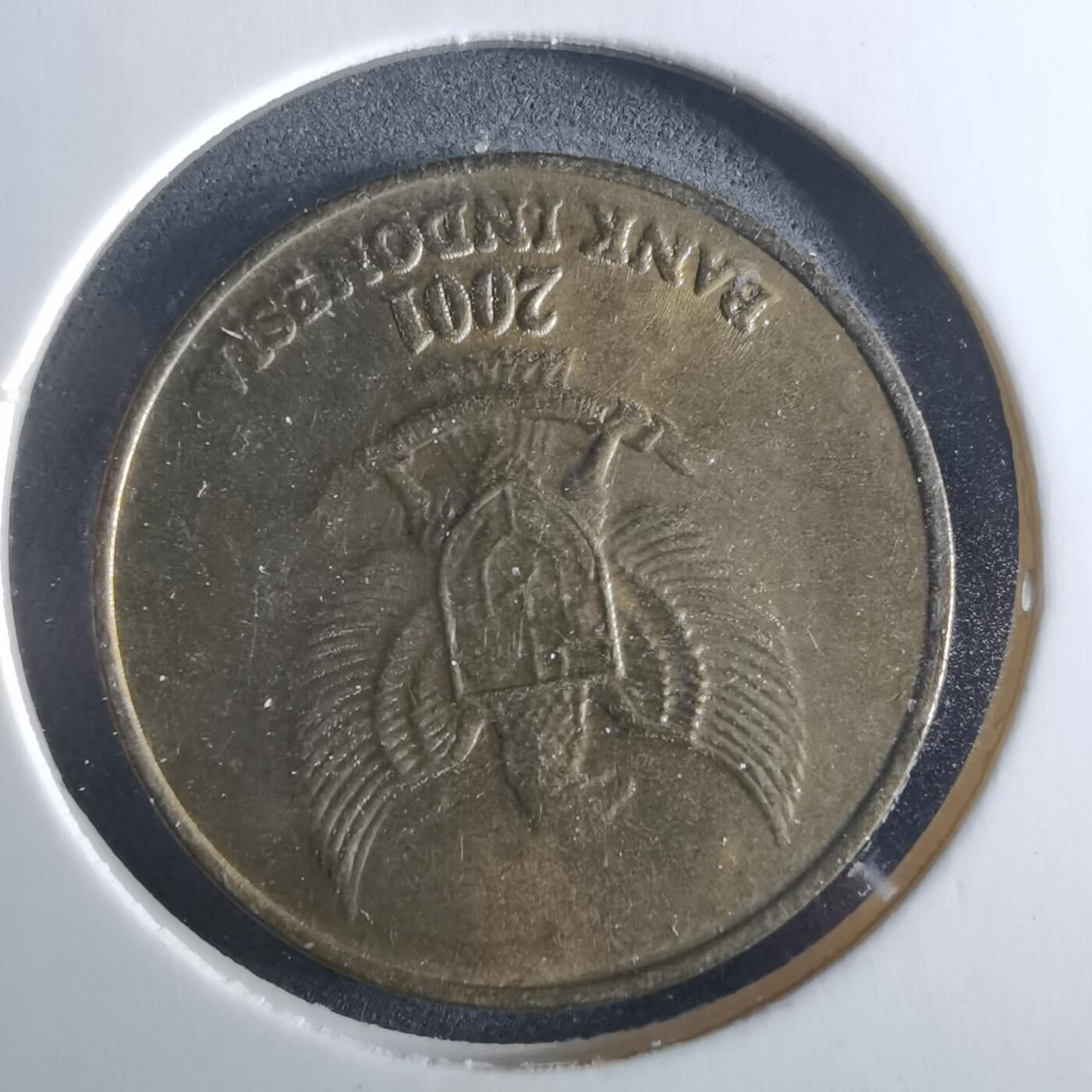 沼泽如烟--第956场 印度尼西亚2001年500卢比