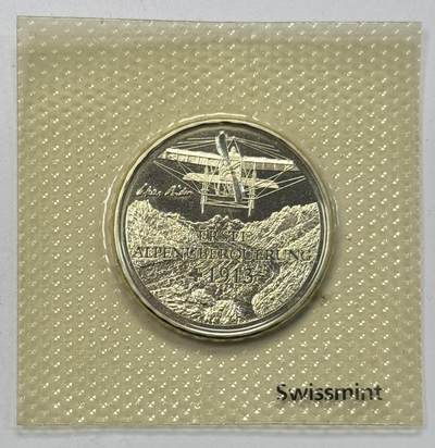 S&S Numismatic世界钱币-拍卖 第118期  - 瑞士2013年 跨越阿尔卑斯山飞行100周年 20法郎纪念银币 20克835银