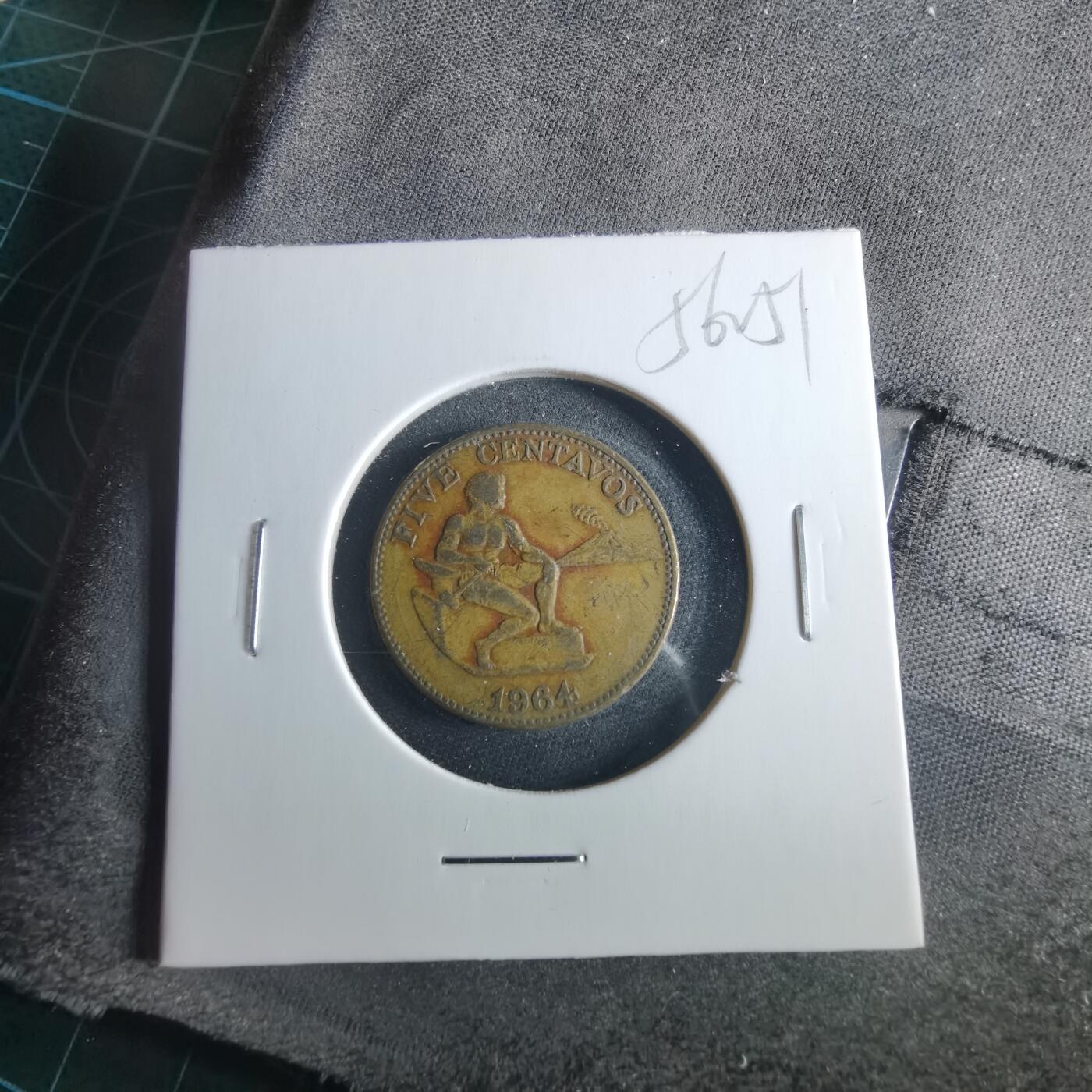 沼泽如烟--第956场 菲律宾1964年五分