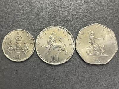 回流20260108 - 全新英国新便士3枚