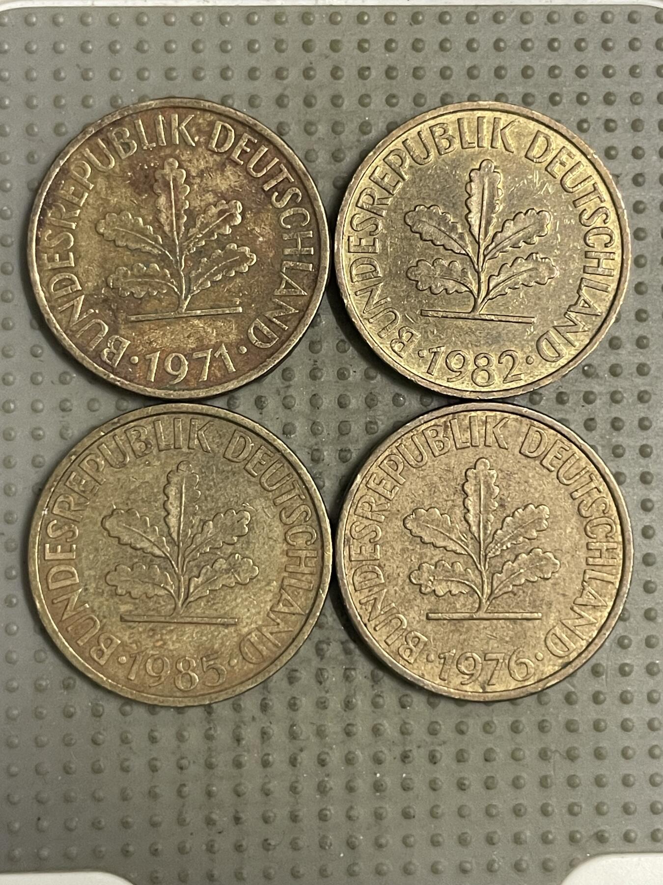 2026年第5场各国散币拍卖（总第155场） 德国10芬尼4枚