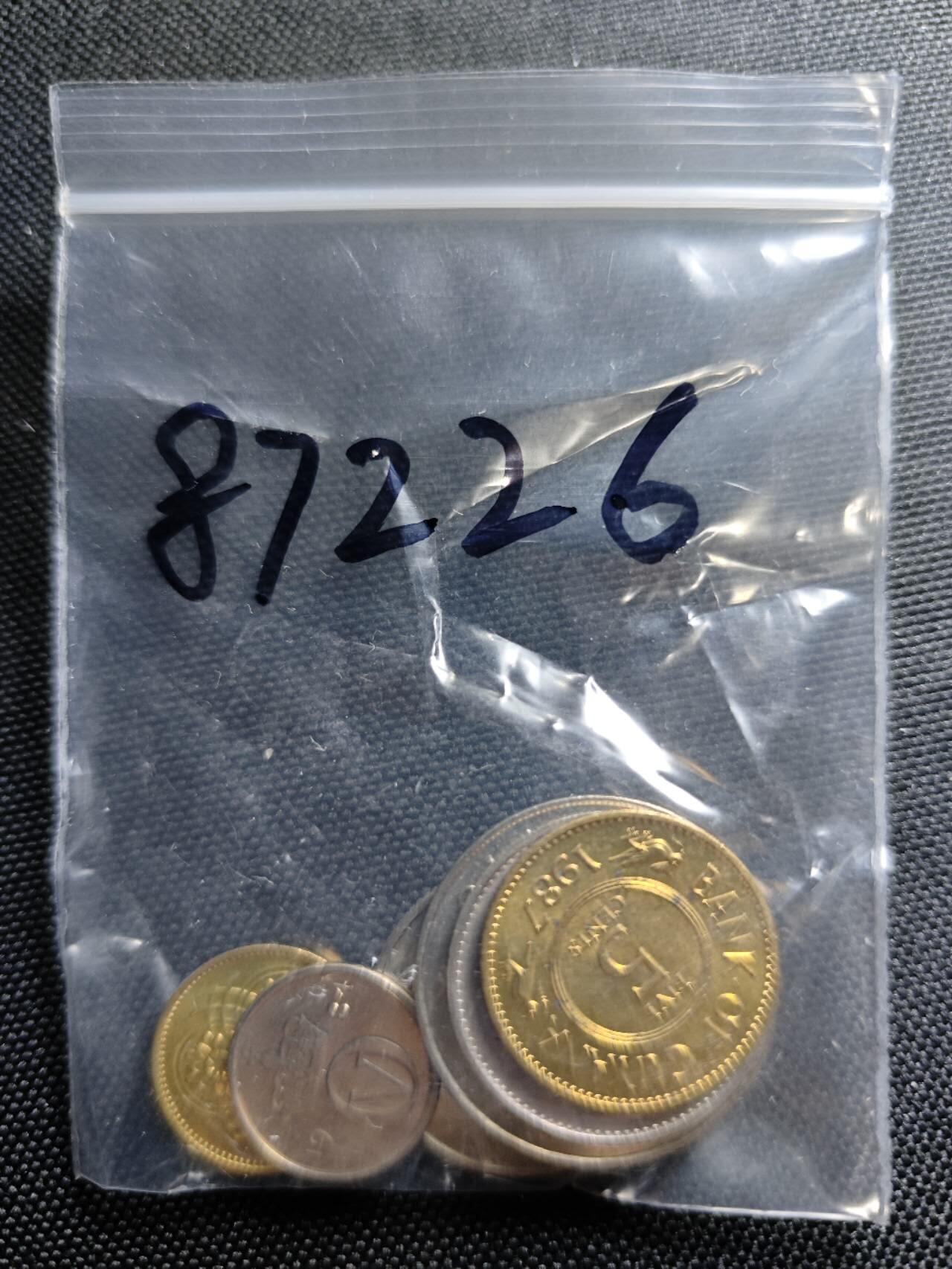 KK钱币收藏小铺  第387期  2月预留时间 周末发货  圭也那 挪威一组 好品