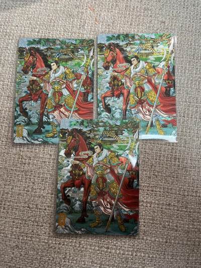 欢迎送拍、零成本上架，释放现金流，合理分配上拍卡品 - 【折光3张】多吉 吕布 奇典卡牌