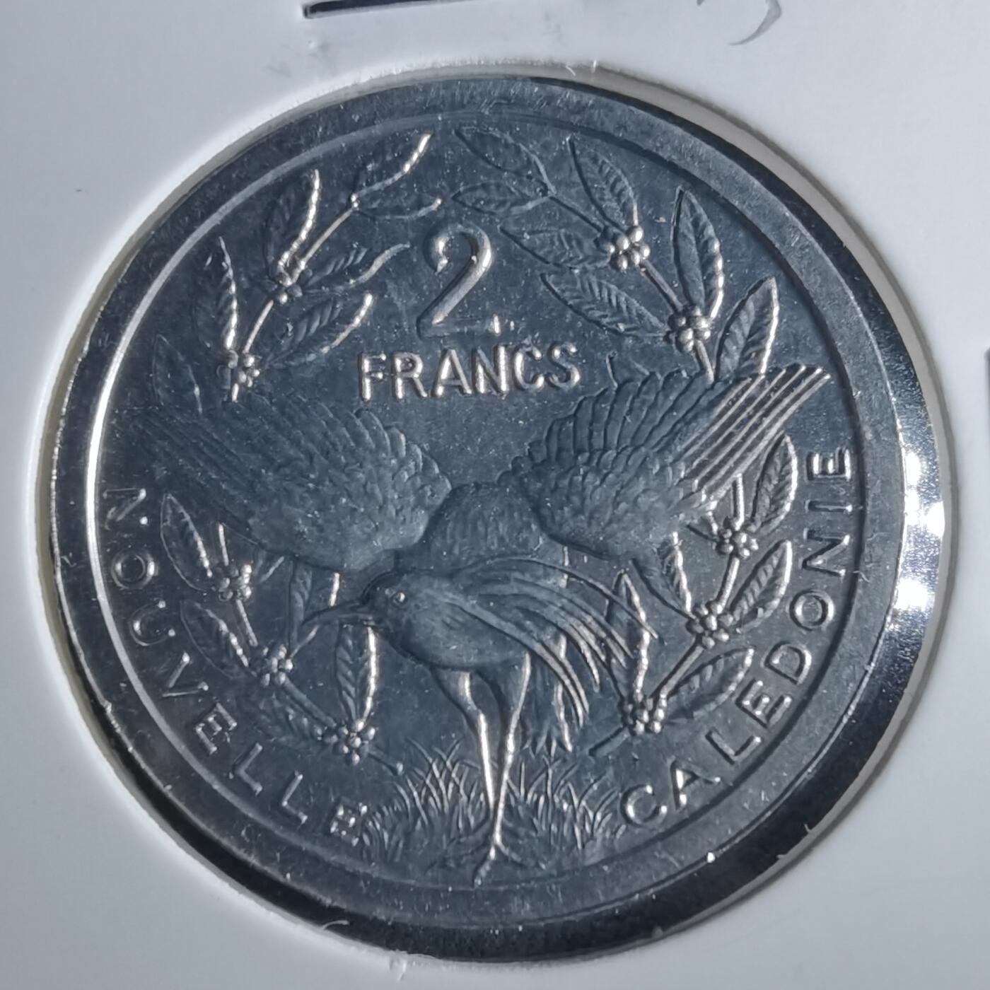 沼泽如烟--第956场 法属新喀里多尼亚1983年2法郎