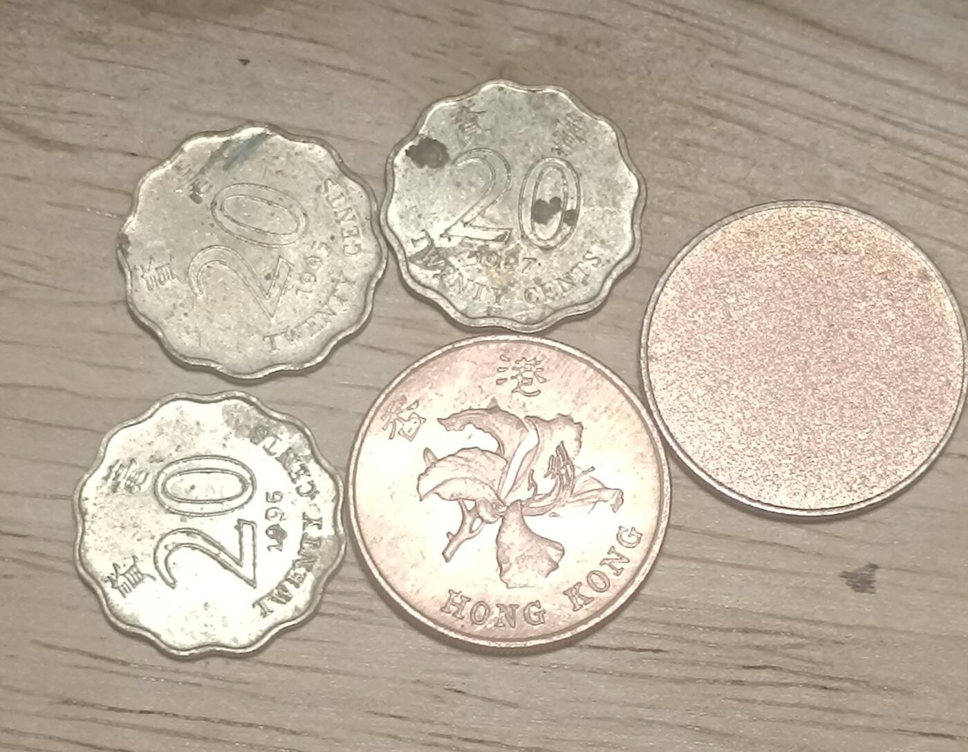 万国钱币阁第二场 弱品紫金花港币➕代币币丕