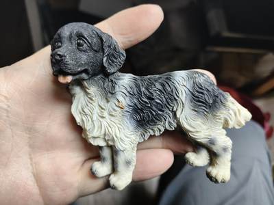 风光无限，精美冰箱贴A - 古代英国牧羊犬造型的创意磁性树脂冰箱贴‌