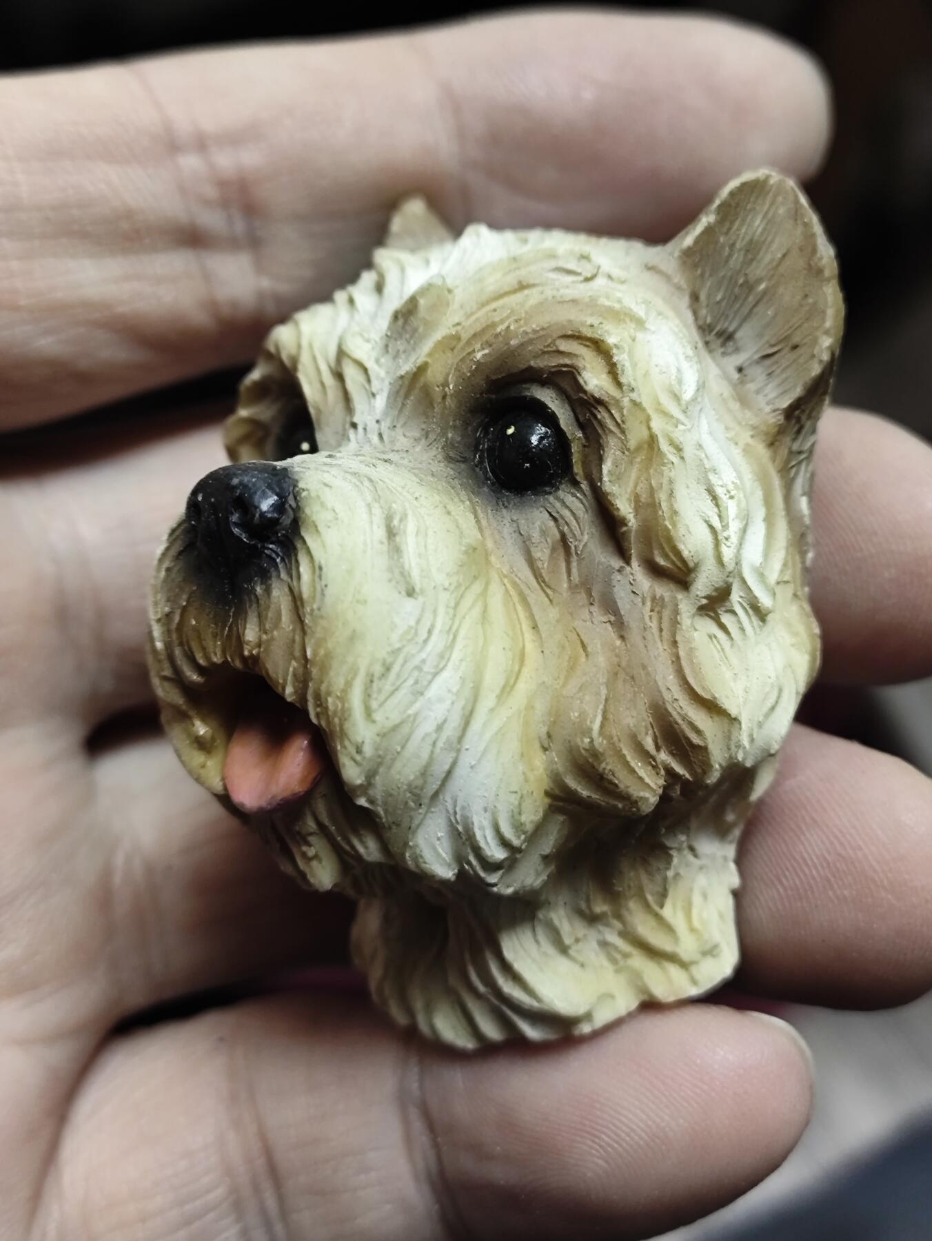 风光无限，精美冰箱贴A 西高地白梗造型的创意磁性树脂冰箱贴‌