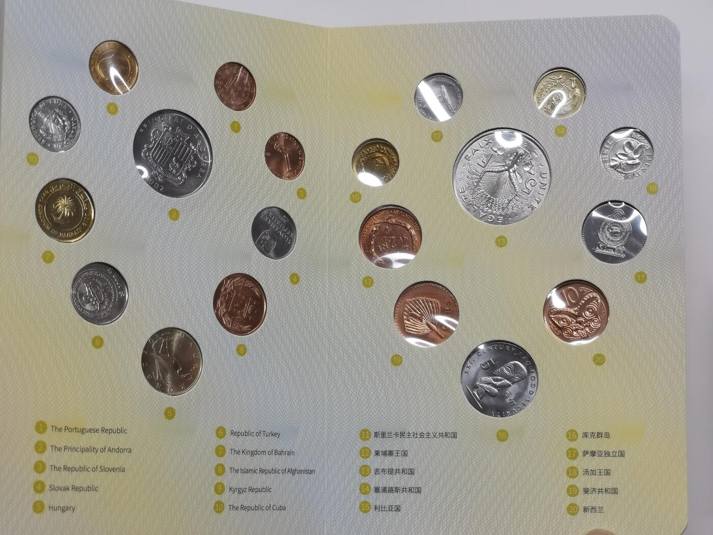 博洋堂世界钱币拍卖第156期（全场包邮） 2021年北京钱博会国际钱币护照，封面镶嵌5克纯银纪念章一枚