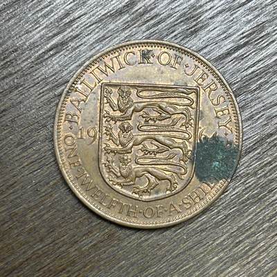 【铜匠收藏】★第135场★散币场，不寄存！！无佣金，30包邮。不满30元，支付5元运费。《接受代拍 代送NGC评级》 - 1964 泽西 1/12先令