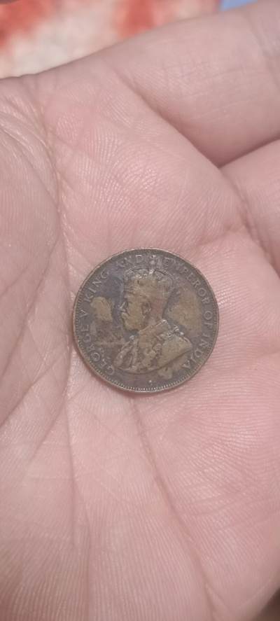 万国钱币阁第二场 - 香港乔治五世小一仙（好品）