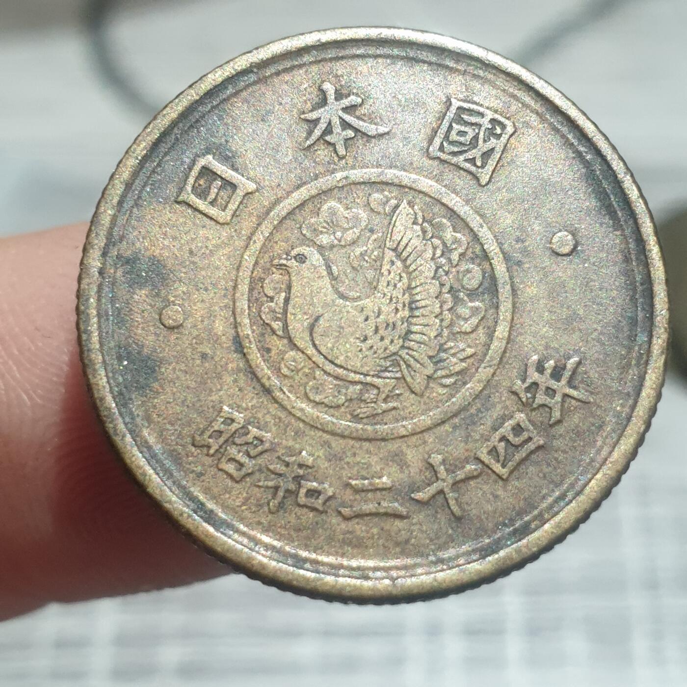 烟海杂币第14场 日本昭和24年5元