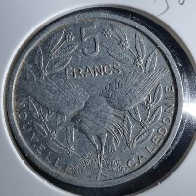 沼泽如烟--第956场 - 法属波利尼西亚1952年5法郎